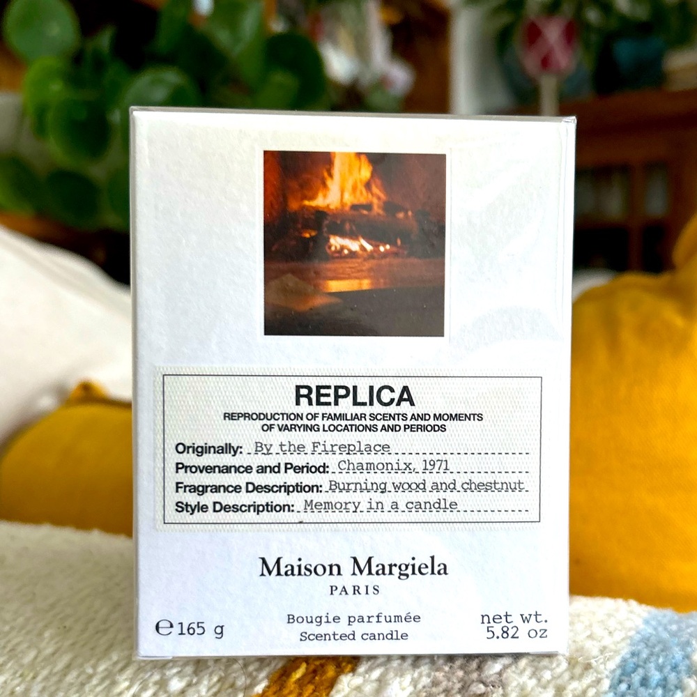 NWT Maison Margiela Replica, By The Fireplace, Scented Candle, 165g